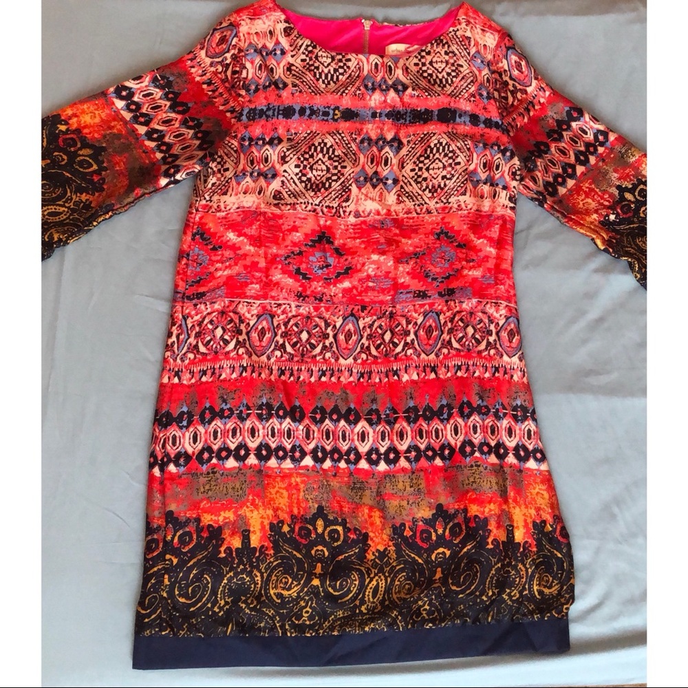 Multi colored Abstract dress